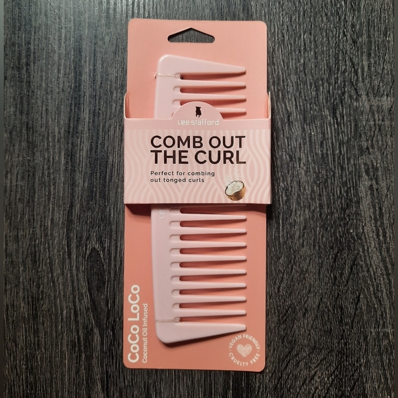 💥 3/$35 Lee Stafford The CoCo LoCo Comb Out The Curl Coconut Oil Infused - Picture 3 of 8